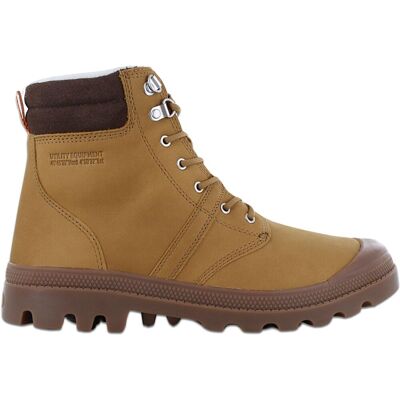 Palladium Pallabrousse Sc Wp+ Waterproof Boots D'Hiver En Cuir 08841-203-M - Publicité Palladium Pallabrousse Sc Wp+ Waterproof Boots D'Hiver En Cuir 08841-203-M - Publicité