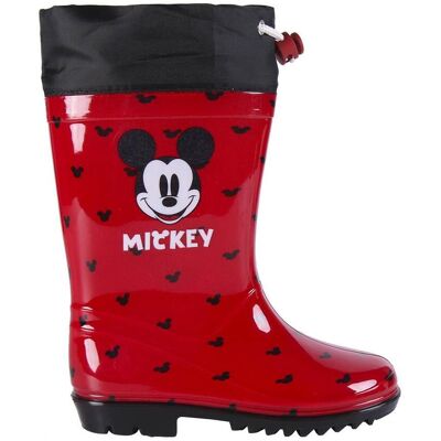 Bottes De Pluie En Pvc Mickey Mouse Rouge - T027 Enfant Cerdà - Publicité Bottes De Pluie En Pvc Mickey Mouse Rouge - T027 Enfant Cerdà - Publicité