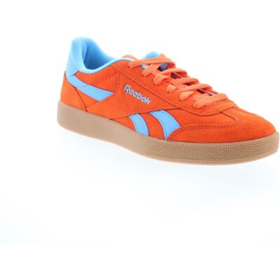 Reebok Smash Edge Baskets Pour Hommes En Suede Orange - Publicité Reebok Smash Edge Baskets Pour Hommes En Suede Orange - Publicité