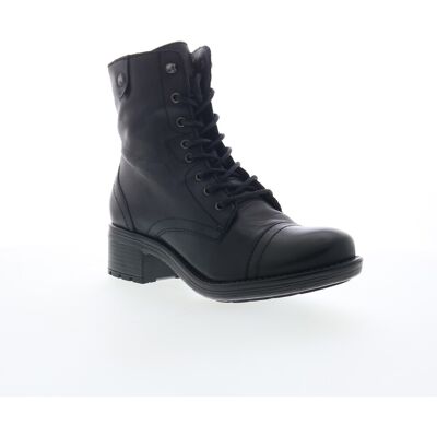 Miz Mooz Calla Non Spécifié Pour Femmes En Cuir Noir - Publicité Miz Mooz Calla Non Spécifié Pour Femmes En Cuir Noir - Publicité