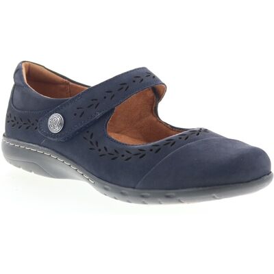 Cobb Hill Perry Mary Jane Pour Femmes En Suede Bleu - Publicité Cobb Hill Perry Mary Jane Pour Femmes En Suede Bleu - Publicité