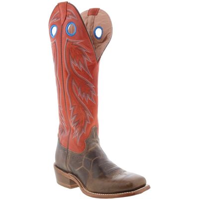Tony Lama Colburn Buckaroo Santiague Pour Hommes En Cuir Brown - Publicité Tony Lama Colburn Buckaroo Santiague Pour Hommes En Cuir Brown - Publicité