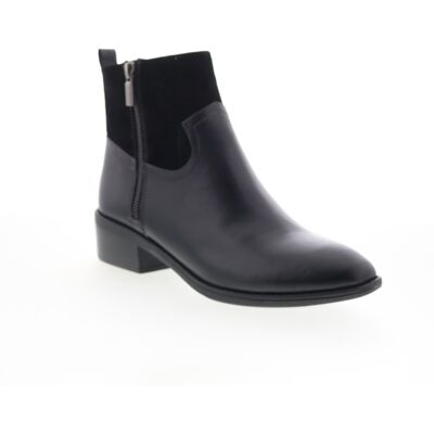 Comfortiva Carter Bottillon Pour Femmes En Cuir Noir - Publicité Comfortiva Carter Bottillon Pour Femmes En Cuir Noir - Publicité