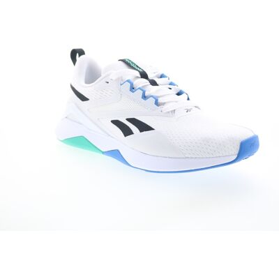Reebok Nanoflex Tr 2 Baskets Pour Hommes En Mesh Blanc - Publicité Reebok Nanoflex Tr 2 Baskets Pour Hommes En Mesh Blanc - Publicité