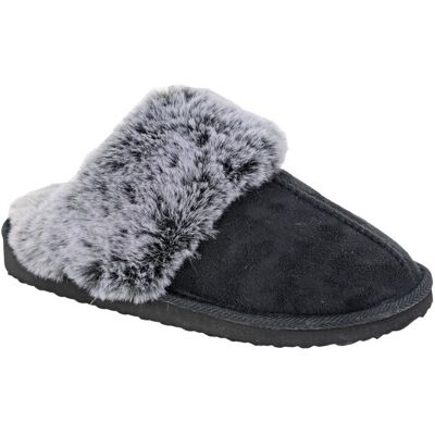 Sleepers - Chaussons Mules Jeanie - Femme (Df2455) - Publicité Sleepers - Chaussons Mules Jeanie - Femme (Df2455) - Publicité