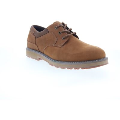 Dunham Byrne Plain Toe Oxford Richelieu Pour Hommes En Cuir Brown - Publicité Dunham Byrne Plain Toe Oxford Richelieu Pour Hommes En Cuir Brown - Publicité