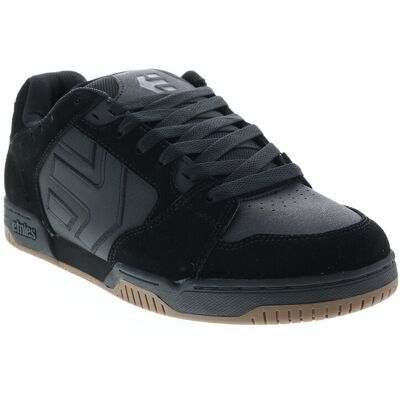 Etnies Faze Baskets Pour Hommes En Suede Noir - Publicité Etnies Faze Baskets Pour Hommes En Suede Noir - Publicité