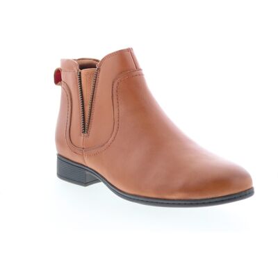 Cobb Hill Crosbie Gore Bottillon Pour Femmes En Cuir Brown - Publicité Cobb Hill Crosbie Gore Bottillon Pour Femmes En Cuir Brown - Publicité