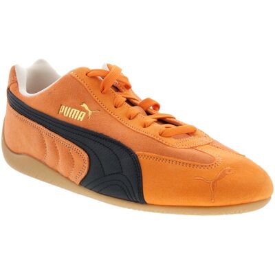 Puma Speedcat Baskets Pour Hommes En Suede Orange - Publicité Puma Speedcat Baskets Pour Hommes En Suede Orange - Publicité