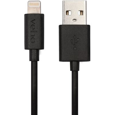 Câble Lightning Apple Veho - 1m - Câble de charge - Publicité Câble Lightning Apple Veho - 1m - Câble de charge - Publicité