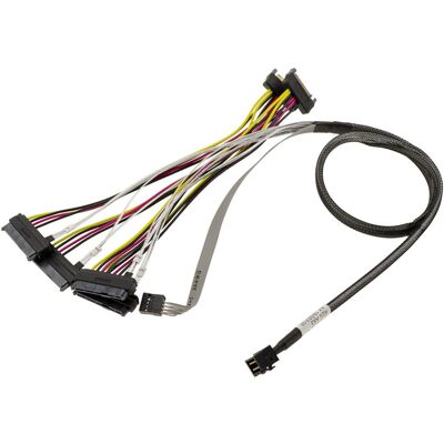 Kalea-Informatique Cordon Câble Sff-8643 4x Sas Sff-8482 80cm + Sideband Connecteurs Amphenol - Publicité Kalea-Informatique Cordon Câble Sff-8643 4x Sas Sff-8482 80cm + Sideband Connecteurs Amphenol - Publicité