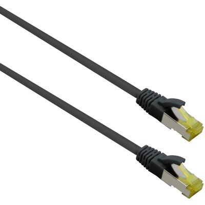 Helos Ultra Flex Câble Patch S/FTP Cat 6a - 15m - Câble Réseau - Publicité Helos Ultra Flex Câble Patch S/FTP Cat 6a - 15m - Câble Réseau - Publicité