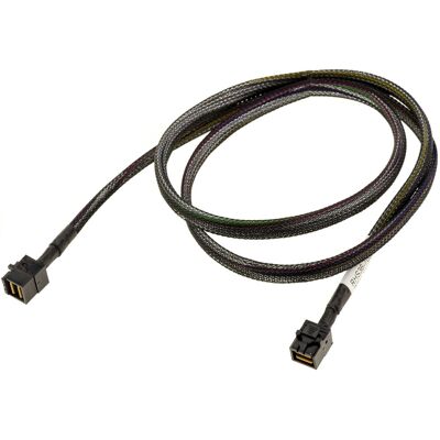 Kalea-Informatique Cordon Câble Connecteurs Slim Sas Sff-8643 Mâle Longueur 1m Connecteurs Amphenol - Publicité Kalea-Informatique Cordon Câble Connecteurs Slim Sas Sff-8643 Mâle Longueur 1m Connecteurs Amphenol - Publicité