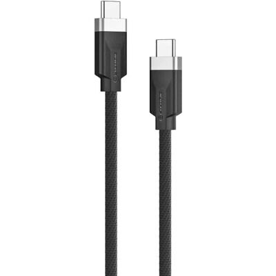 Câble USB-C 1M Alogic - Données Rapides & Puissance - Noir, Gris - Publicité Câble USB-C 1M Alogic - Données Rapides & Puissance - Noir, Gris - Publicité