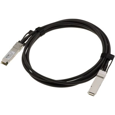 Kalea-Informatique Cordon Réseau Câble Type Twinax Dac Pour Connexion Qsfp28 100g Longueur 3m - Publicité Kalea-Informatique Cordon Réseau Câble Type Twinax Dac Pour Connexion Qsfp28 100g Longueur 3m - Publicité