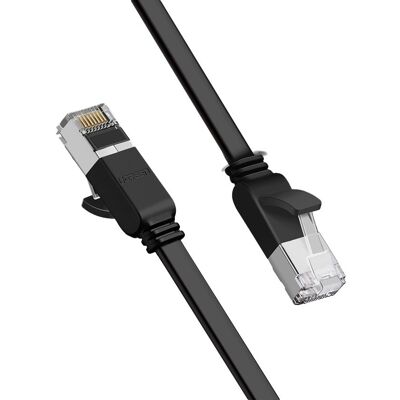 Ugreen Câble Réseau Plat Cat 6 1000 Mbps Utp Rj45, 2 M, Noir - Publicité Ugreen Câble Réseau Plat Cat 6 1000 Mbps Utp Rj45, 2 M, Noir - Publicité
