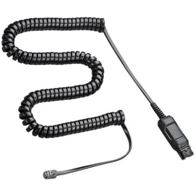 Plantronics 2593 A10-11/a Câble Quick Disconnect Vers Rj-9 Noir Call Center - Publicité Plantronics 2593 A10-11/a Câble Quick Disconnect Vers Rj-9 Noir Call Center - Publicité