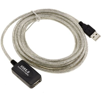 Kalea-Informatique Rallonge Usb 2.0 Amplifiee - 5 M (Usb Extension Cable) - Publicité Kalea-Informatique Rallonge Usb 2.0 Amplifiee - 5 M (Usb Extension Cable) - Publicité