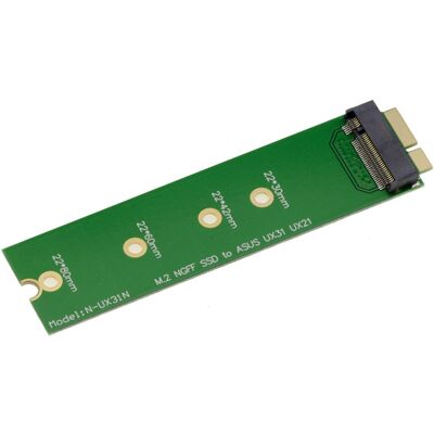 Kalea-Informatique Adaptateur Ux21 Ux31 Ux51 - Adaptateur pour Asus Zenbook M.2 NGFF B Clé SATA - Publicité Kalea-Informatique Adaptateur Ux21 Ux31 Ux51 - Adaptateur pour Asus Zenbook M.2 NGFF B Clé SATA - Publicité