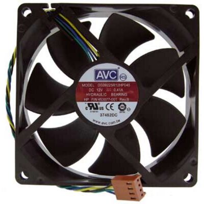 Ventilateur Hp Avc Ds09225r12hp045 Cooling Fan 92x25mm Dc 12v 453077-001 4-Pin - Publicité Ventilateur Hp Avc Ds09225r12hp045 Cooling Fan 92x25mm Dc 12v 453077-001 4-Pin - Publicité