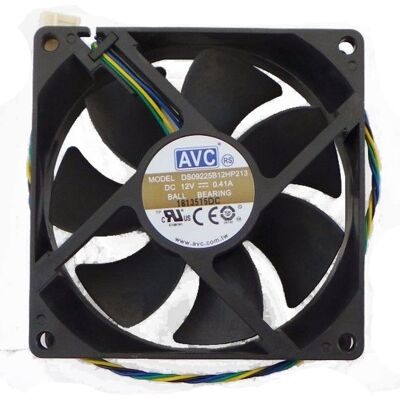 Ventilateur Avc Ds09225b12hp213 Fujitsu V26815-B116-V95 E510 Dt 4-Pin 92x92x25mm - Publicité Ventilateur Avc Ds09225b12hp213 Fujitsu V26815-B116-V95 E510 Dt 4-Pin 92x92x25mm - Publicité