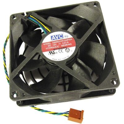 Ventilateur Pc Avc Ds09225r12hp024 92x92x25mm Dc 12v 4-Pin Fil 15cm Cooling Fan - Publicité Ventilateur Pc Avc Ds09225r12hp024 92x92x25mm Dc 12v 4-Pin Fil 15cm Cooling Fan - Publicité
