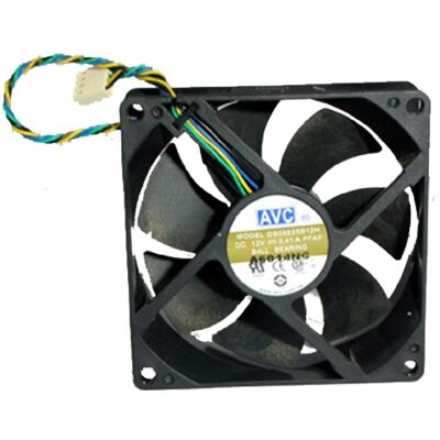 Ventilateur Avc Ds09225b12h Cooling Case Fan 12v V26815-B116-V53 4pin 92x92x25mm - Publicité Ventilateur Avc Ds09225b12h Cooling Case Fan 12v V26815-B116-V53 4pin 92x92x25mm - Publicité