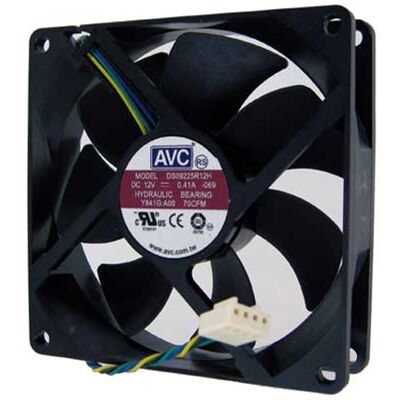 Ventilateur Avc Ds09225r12h P202 Cooling Fan 92x92x25mm Dc 12v 4-Pin 14cm - Publicité Ventilateur Avc Ds09225r12h P202 Cooling Fan 92x92x25mm Dc 12v 4-Pin 14cm - Publicité