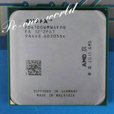 AMD Fx 4100 - Processeur CPU - Publicité AMD Fx 4100 - Processeur CPU - Publicité