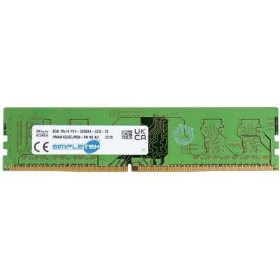 Sk Hynix Ddr4 Dimm Ram 8gb 3200mhz Pc4-25600 Module 1x, Non-Ecc - Publicité Sk Hynix Ddr4 Dimm Ram 8gb 3200mhz Pc4-25600 Module 1x, Non-Ecc - Publicité