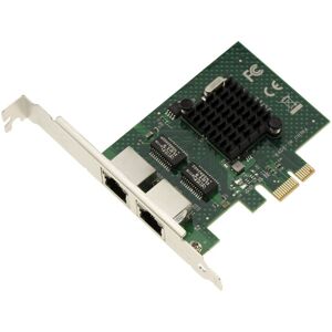 Carte PCIe Ethernet Gigabit Double BCM5720 - Publicité Carte PCIe Ethernet Gigabit Double BCM5720 - Publicité