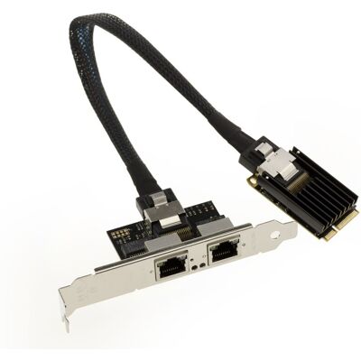 Kalea Informatique Mini Pci Express-Carte - 2 Rj45 Lan Gigabit Ethernet - Intel I350 - Interface Réseau - Publicité Kalea Informatique Mini Pci Express-Carte - 2 Rj45 Lan Gigabit Ethernet - Intel I350 - Interface Réseau - Publicité