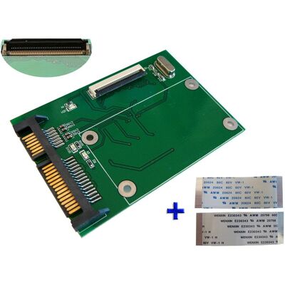 Convertisseur Kalea-Informatique ZIF 1.8" vers SATA - Tous Disques ZIF - Publicité Convertisseur Kalea-Informatique ZIF 1.8" vers SATA - Tous Disques ZIF - Publicité