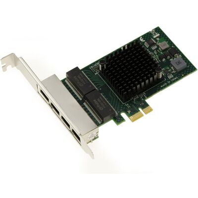 Carte réseau Gigabit Ethernet PCIe x1 KALEA-INFORMATIQUE - 4 ports RJ45 - Publicité Carte réseau Gigabit Ethernet PCIe x1 KALEA-INFORMATIQUE - 4 ports RJ45 - Publicité