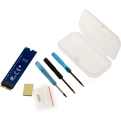 Kit Adaptateur SSD M.2 Kalea-Informatique pour MacBook 12+16 Pin 2013-2019 Nvme - Publicité Kit Adaptateur SSD M.2 Kalea-Informatique pour MacBook 12+16 Pin 2013-2019 Nvme - Publicité