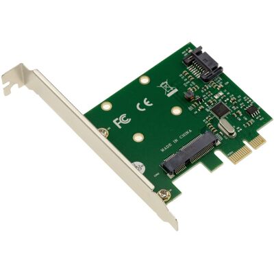Carte Contrôleur PCIe mSATA SATA - Interface SATA 3.0 / 6Gb - Publicité Carte Contrôleur PCIe mSATA SATA - Interface SATA 3.0 / 6Gb - Publicité