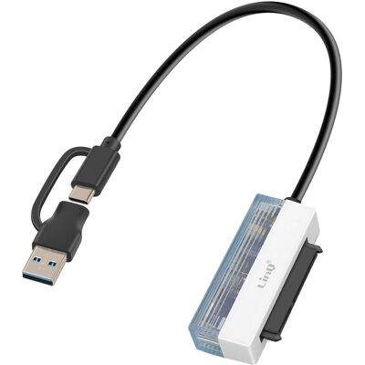 Adaptateur SATA USB-C LinQ - Dispositif de stockage externe - Publicité Adaptateur SATA USB-C LinQ - Dispositif de stockage externe - Publicité