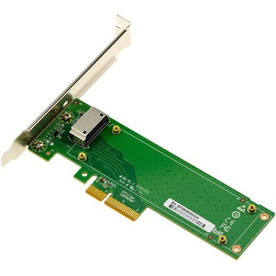 Kalea-Informatique Carte Pcie Gen4 X4 Pour Ssd Nvme Edsff E1.S Short - Publicité Kalea-Informatique Carte Pcie Gen4 X4 Pour Ssd Nvme Edsff E1.S Short - Publicité