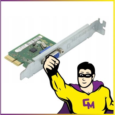 Fujitsu Siemens Carte D'Extension Vga Fujitsu D3463-A10 Gs1 Pcie High Profile - Publicité Fujitsu Siemens Carte D'Extension Vga Fujitsu D3463-A10 Gs1 Pcie High Profile - Publicité