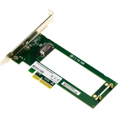 Kalea-Informatique Carte Pcie Gen4 X4 Pour Ssd Nvme Edsff E1.S Jusqu'À 25mm D'Épaisseur - Publicité Kalea-Informatique Carte Pcie Gen4 X4 Pour Ssd Nvme Edsff E1.S Jusqu'À 25mm D'Épaisseur - Publicité