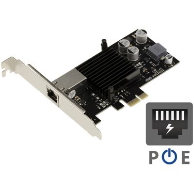 Kalea-Informatique Carte Pcie 1x Gigabit Ethernet - Power Over Ethernet Poe+ 30w - Intel Wg I210 - Publicité Kalea-Informatique Carte Pcie 1x Gigabit Ethernet - Power Over Ethernet Poe+ 30w - Intel Wg I210 - Publicité