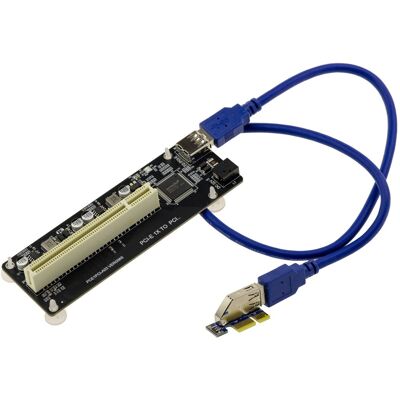 Kalea-Informatique Carte Pcie X1 Vers Pci 32 Bits 33 Mhz 5v Asm1083 - Publicité Kalea-Informatique Carte Pcie X1 Vers Pci 32 Bits 33 Mhz 5v Asm1083 - Publicité