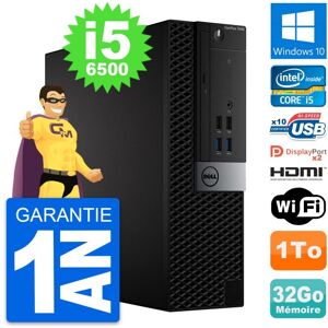 Pc Dell Optiplex 7040 Sff Core I5-6500 Ram 32go Disque 1to Hdmi Windows 10 Wifi - Publicité Pc Dell Optiplex 7040 Sff Core I5-6500 Ram 32go Disque 1to Hdmi Windows 10 Wifi - Publicité