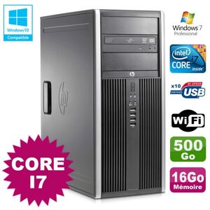 Pc Tour Hp Elite 8100 Mt Core I7-860 16go 500go Graveur Wifi Win 7 - Publicité Pc Tour Hp Elite 8100 Mt Core I7-860 16go 500go Graveur Wifi Win 7 - Publicité