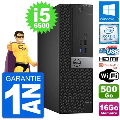 Dell - 5040 SFF - 16GB RAM - 500GB HDD - Desktop PC - Publicité Dell - 5040 SFF - 16GB RAM - 500GB HDD - Desktop PC - Publicité