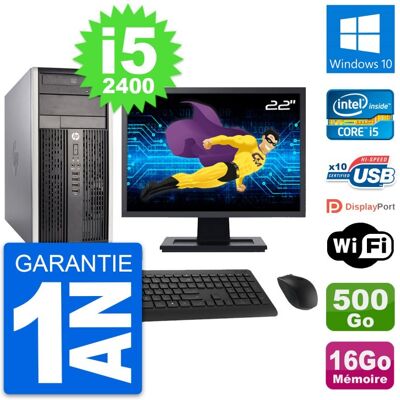 HP - Pro 6300 - I5-2400 - 16GB RAM - Ordinateur de bureau - Publicité HP - Pro 6300 - I5-2400 - 16GB RAM - Ordinateur de bureau - Publicité