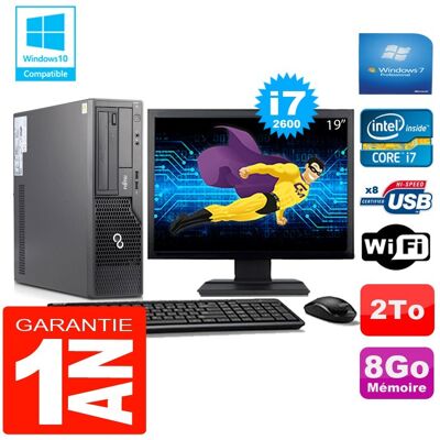 Fujitsu Siemens - Esprimo E500 E85+ - Core i7-2600 - Ordinateur de bureau - Publicité Fujitsu Siemens - Esprimo E500 E85+ - Core i7-2600 - Ordinateur de bureau - Publicité