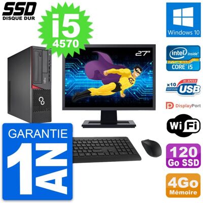 Fujitsu Siemens - E720 E85+ - Écran 27 pouces - PC de bureau - Publicité Fujitsu Siemens - E720 E85+ - Écran 27 pouces - PC de bureau - Publicité