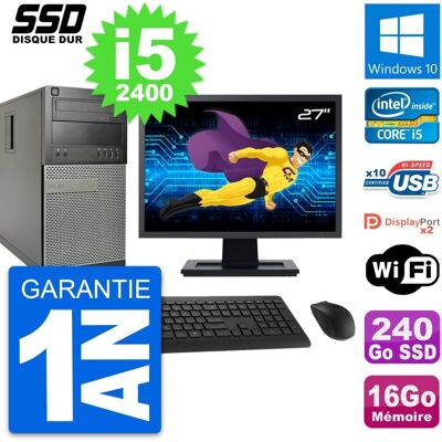 Dell - OptiPlex 9010 - 16GB RAM - SSD 240GB - Desktop PC - Publicité Dell - OptiPlex 9010 - 16GB RAM - SSD 240GB - Desktop PC - Publicité