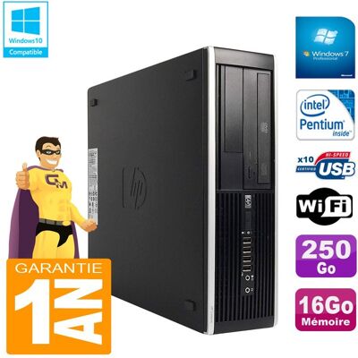 Pc Hp Compaq Pro 6300 Sff G630 Ram 16go Disque 250go Graveur Dvd Wifi W7 - Publicité Pc Hp Compaq Pro 6300 Sff G630 Ram 16go Disque 250go Graveur Dvd Wifi W7 - Publicité